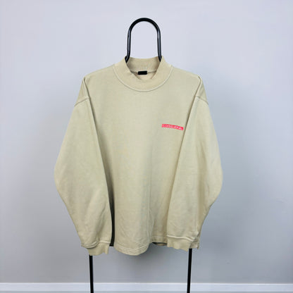 90s Quiksilver Sweatshirt Brown Large