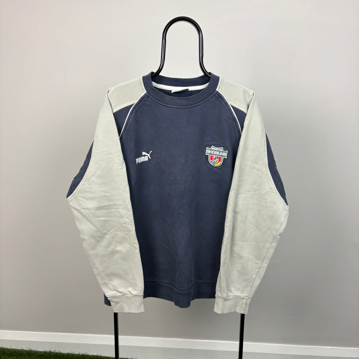 90s Bristol Shoguns Sweatshirt Blue XL