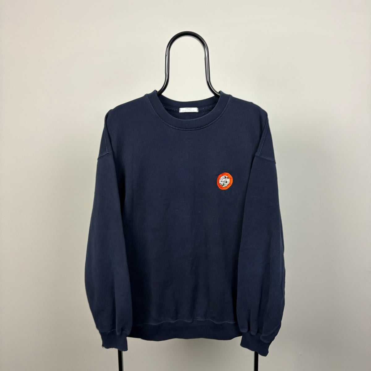 90s Wallace & Gromit Sweatshirt Blue Large