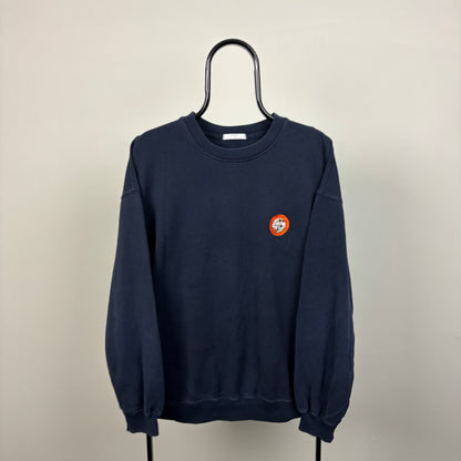 90s Wallace & Gromit Sweatshirt Blue Large