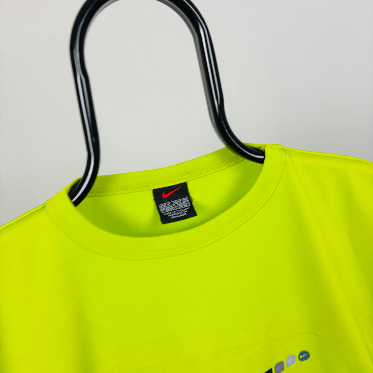 90s Nike T-Shirt Lime Green Medium