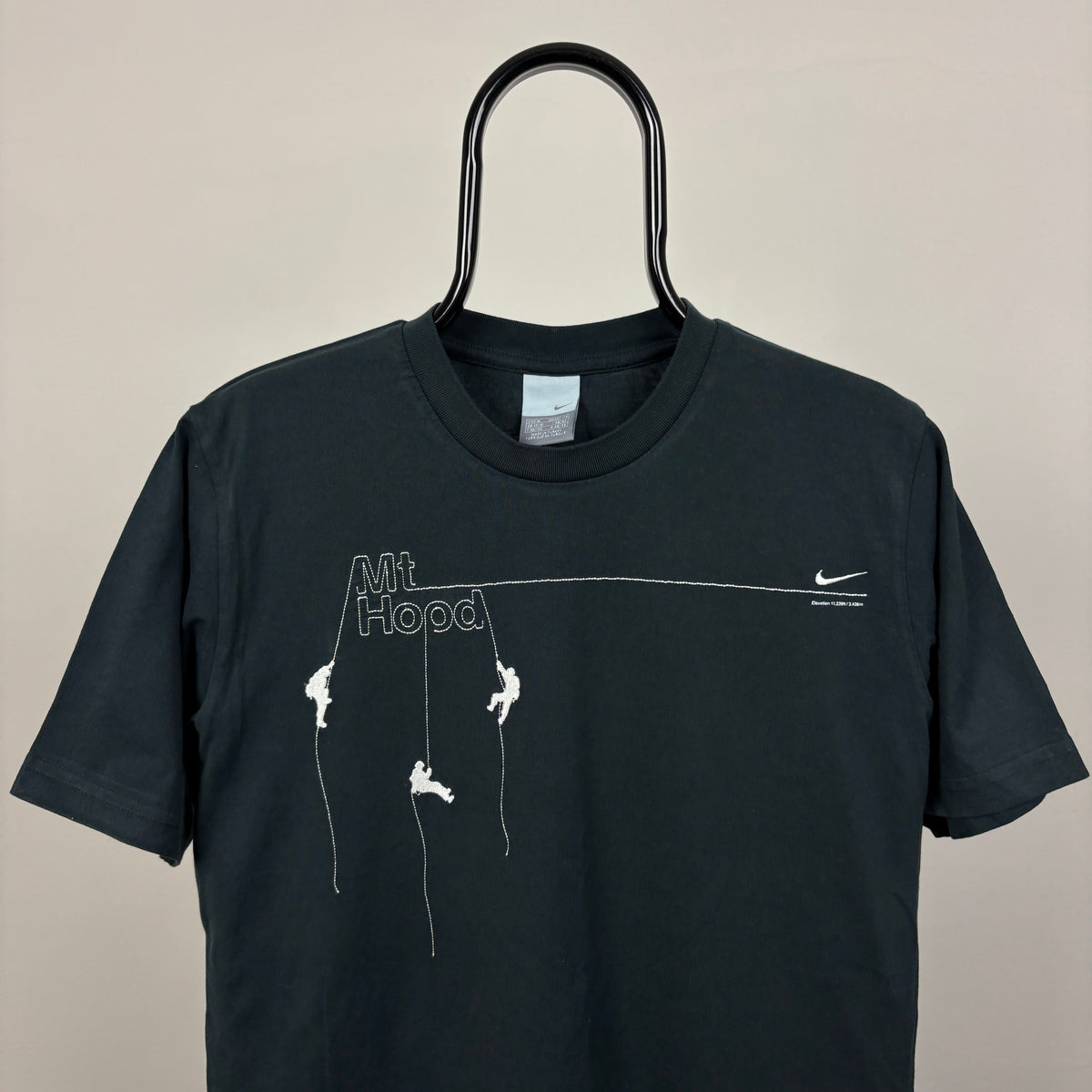 00s Nike Mount Hood T-Shirt Black Medium