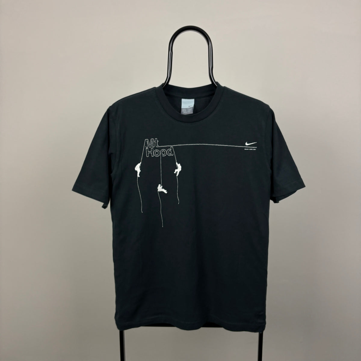 00s Nike Mount Hood T-Shirt Black Medium