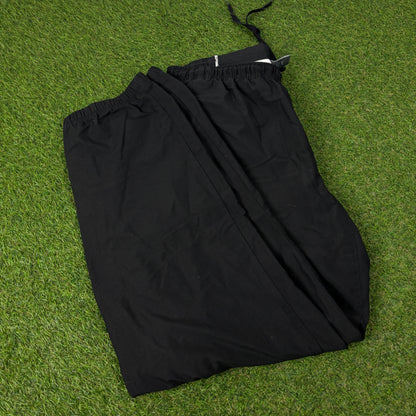 00s Nike Piping Joggers Black Large