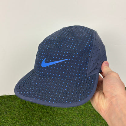 00s Nike AW84 5 Panel Hat Blue Spots