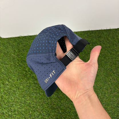 00s Nike AW84 5 Panel Hat Blue Spots