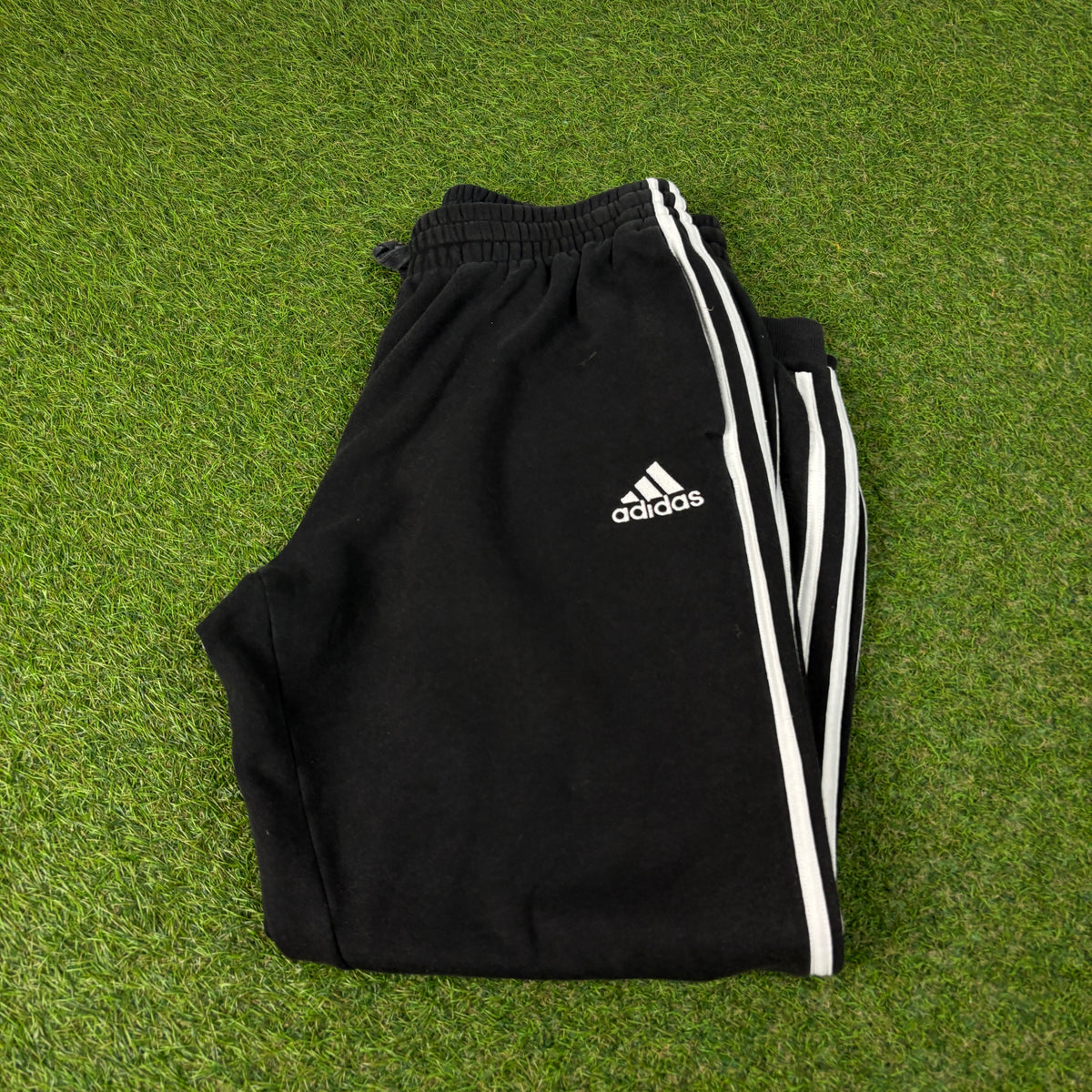 00s Nike Cotton Joggers Black Medium