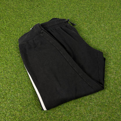 00s Nike Cotton Joggers Black Medium
