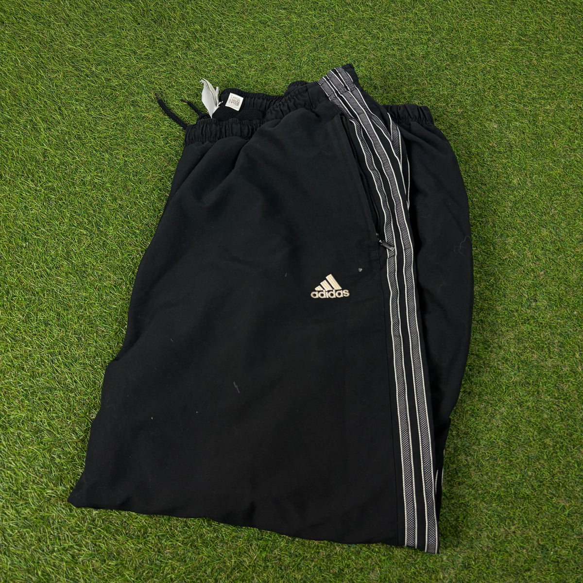 00s Adidas Piping Joggers Black XXL