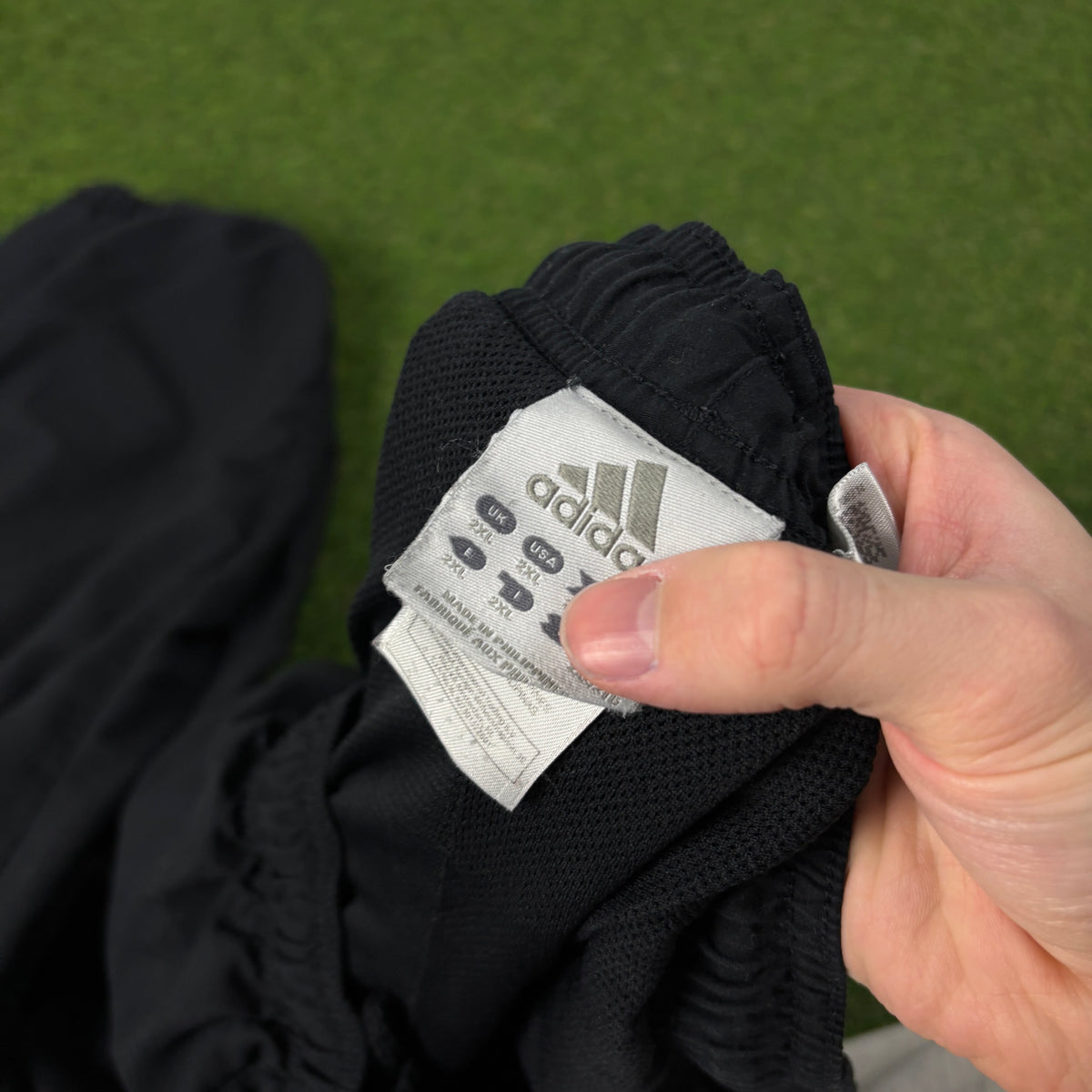 00s Adidas Piping Joggers Black XXL