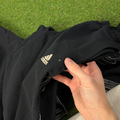00s Adidas Piping Joggers Black XXL