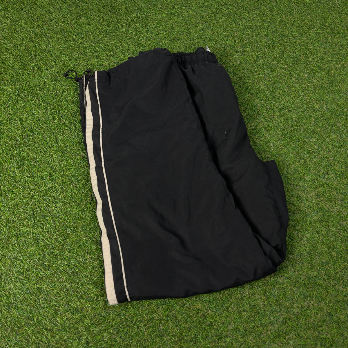 00s Nike Piping Joggers Black Large