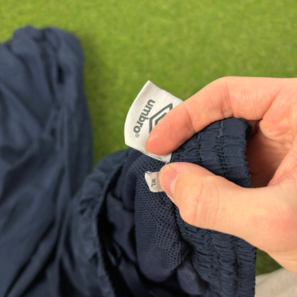 00s Umbro Piping Joggers Blue XL