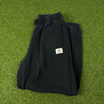 00s Nike Air Jordan Cotton Joggers Black Large