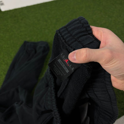 00s Nike Air Jordan Cotton Joggers Black Large