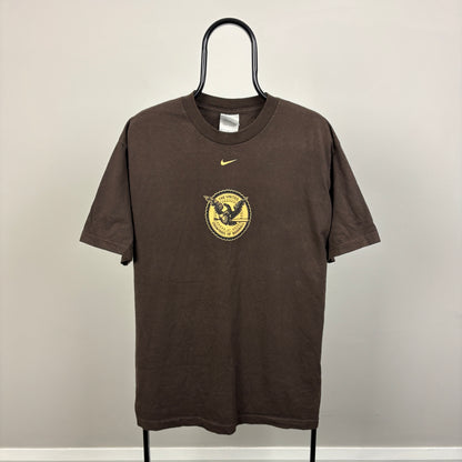 00s Nike Baseball T-Shirt Brown Large