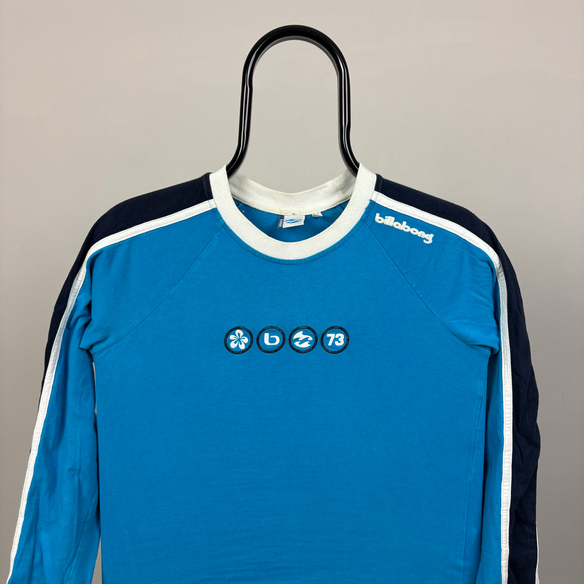 00s Billabong Longsleeve T-Shirt Blue Women’s XS