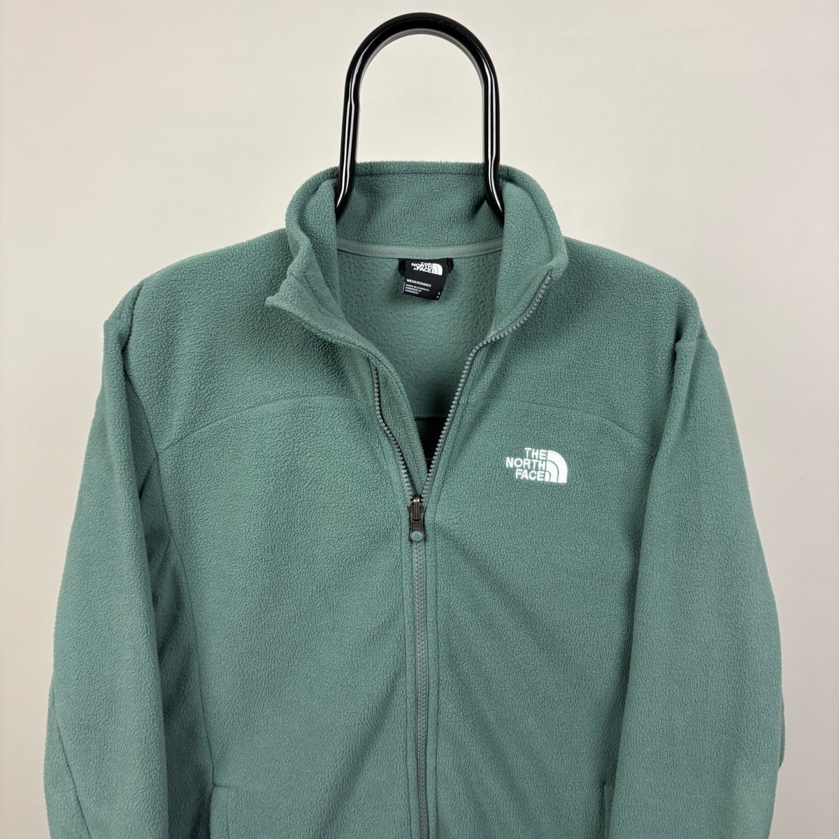 00s The North Face Fleece Sweatshirt Green Small