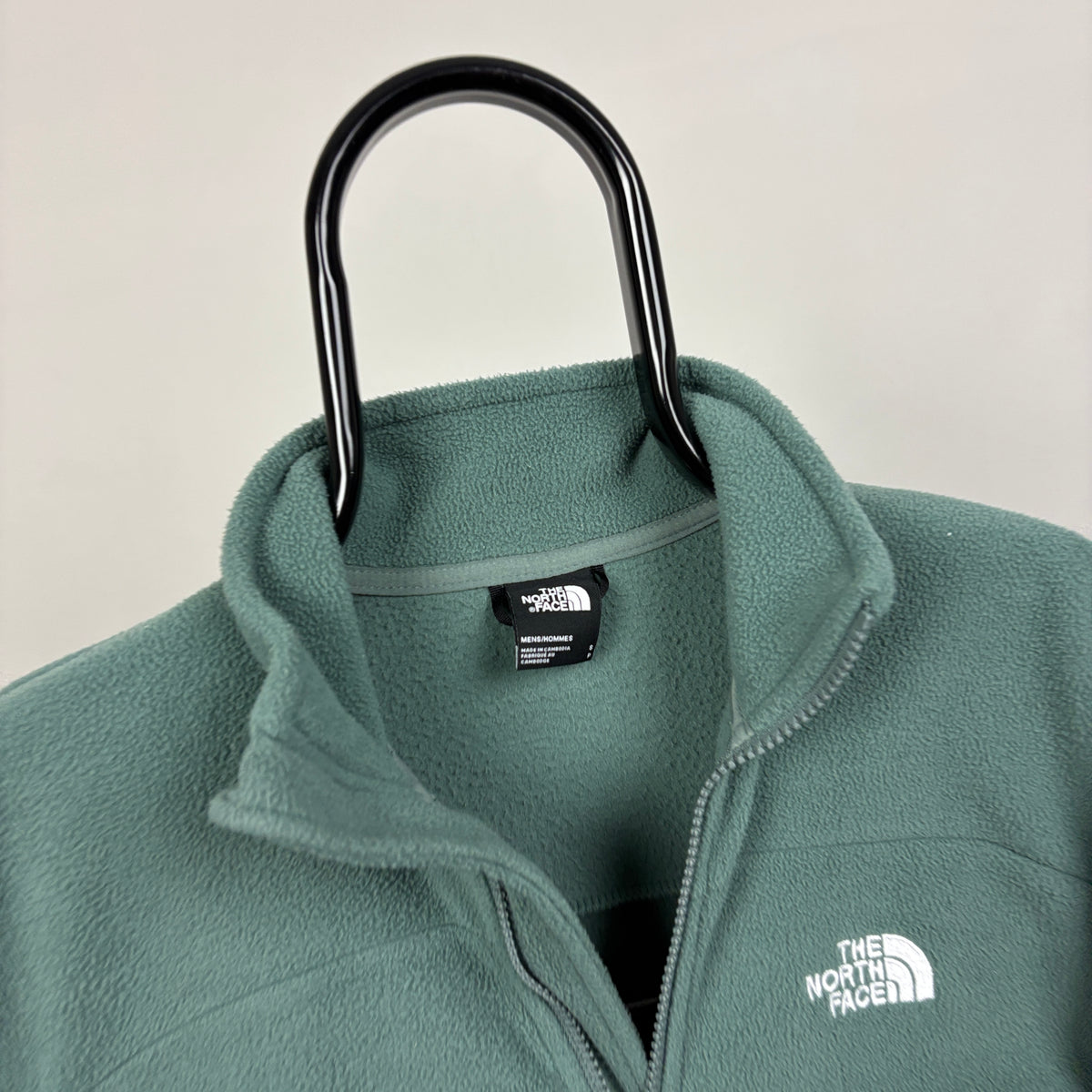 00s The North Face Fleece Sweatshirt Green Small