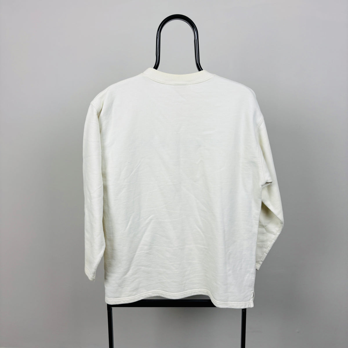 90s Hedgehog Sweatshirt White Medium