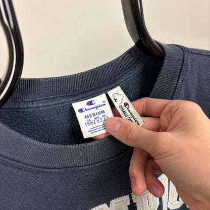 00s Champion Sweatshirt Blue Medium