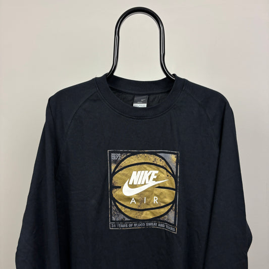 00s Nike Basketball Long Sleeve T-Shirt Black Large