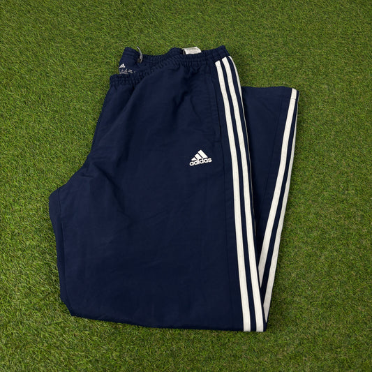 00s Adidas Piping Joggers Blue XXL