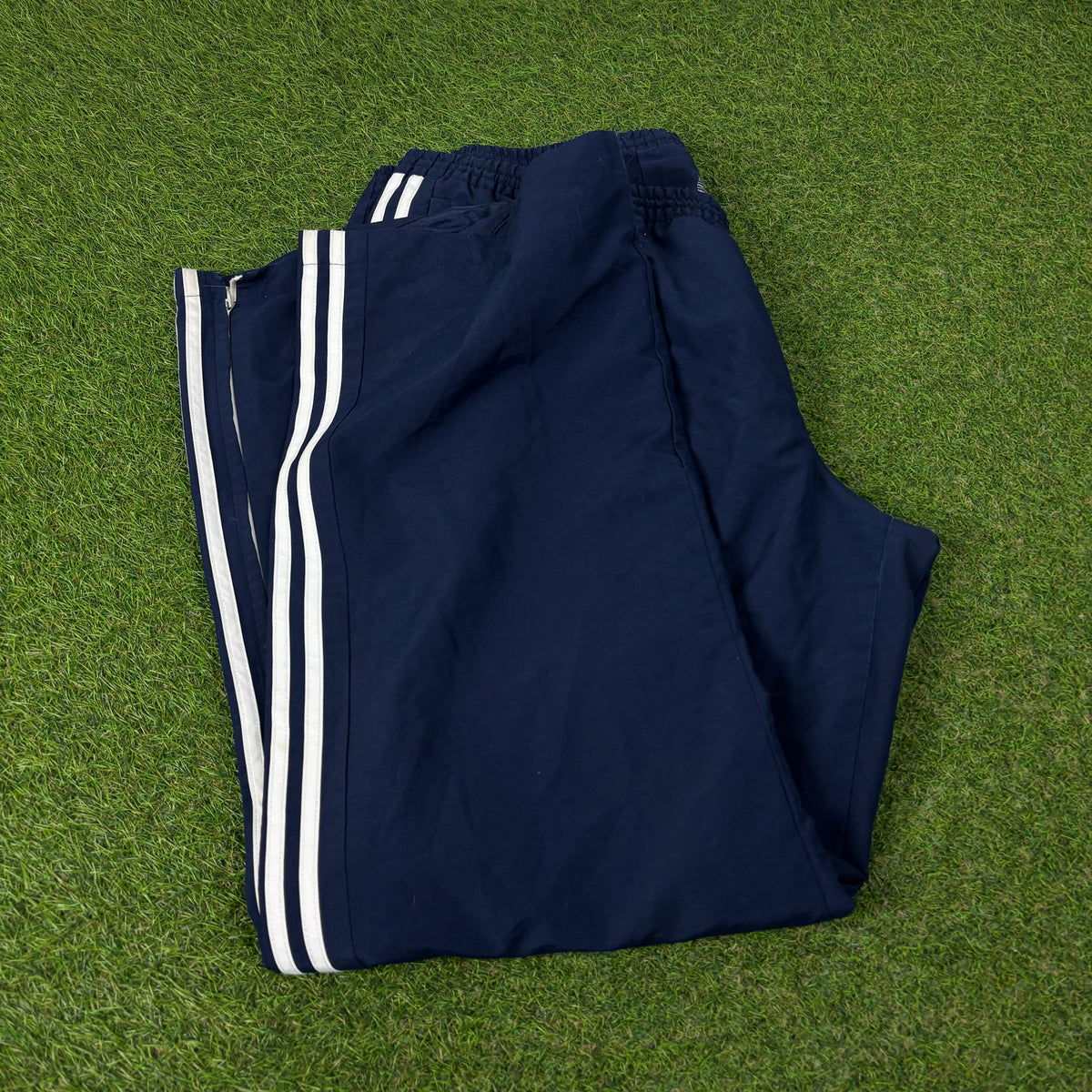 00s Adidas Piping Joggers Blue XXL