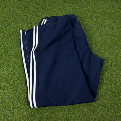 00s Adidas Piping Joggers Blue XXL