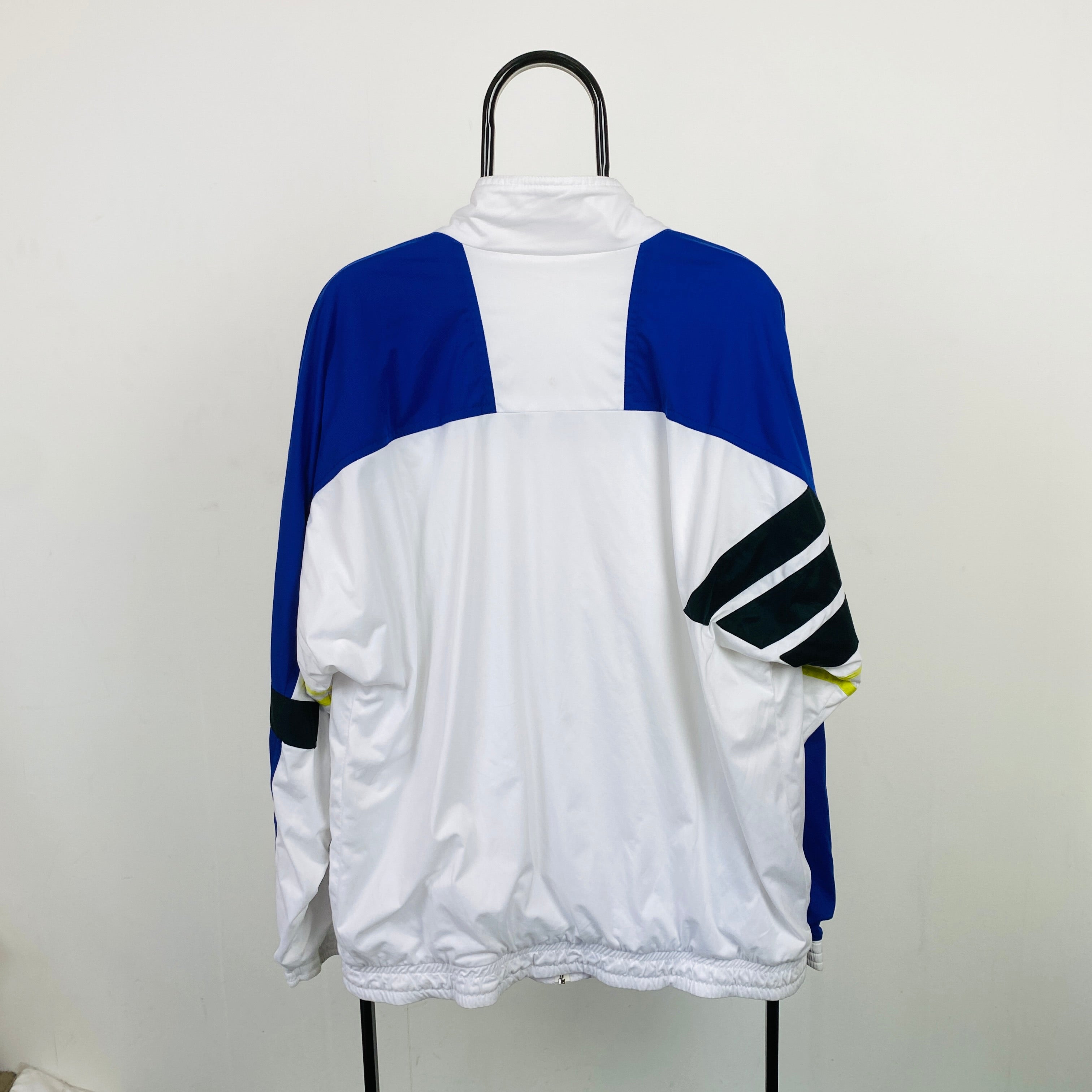 90s Adidas ATP Tennis Windbreaker Jacket White XL – Clout Closet