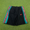 90s Nike Zip Pocket Shorts Black XL