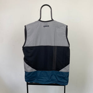 00s Nike Gilet Windbreaker Jacket Grey Small