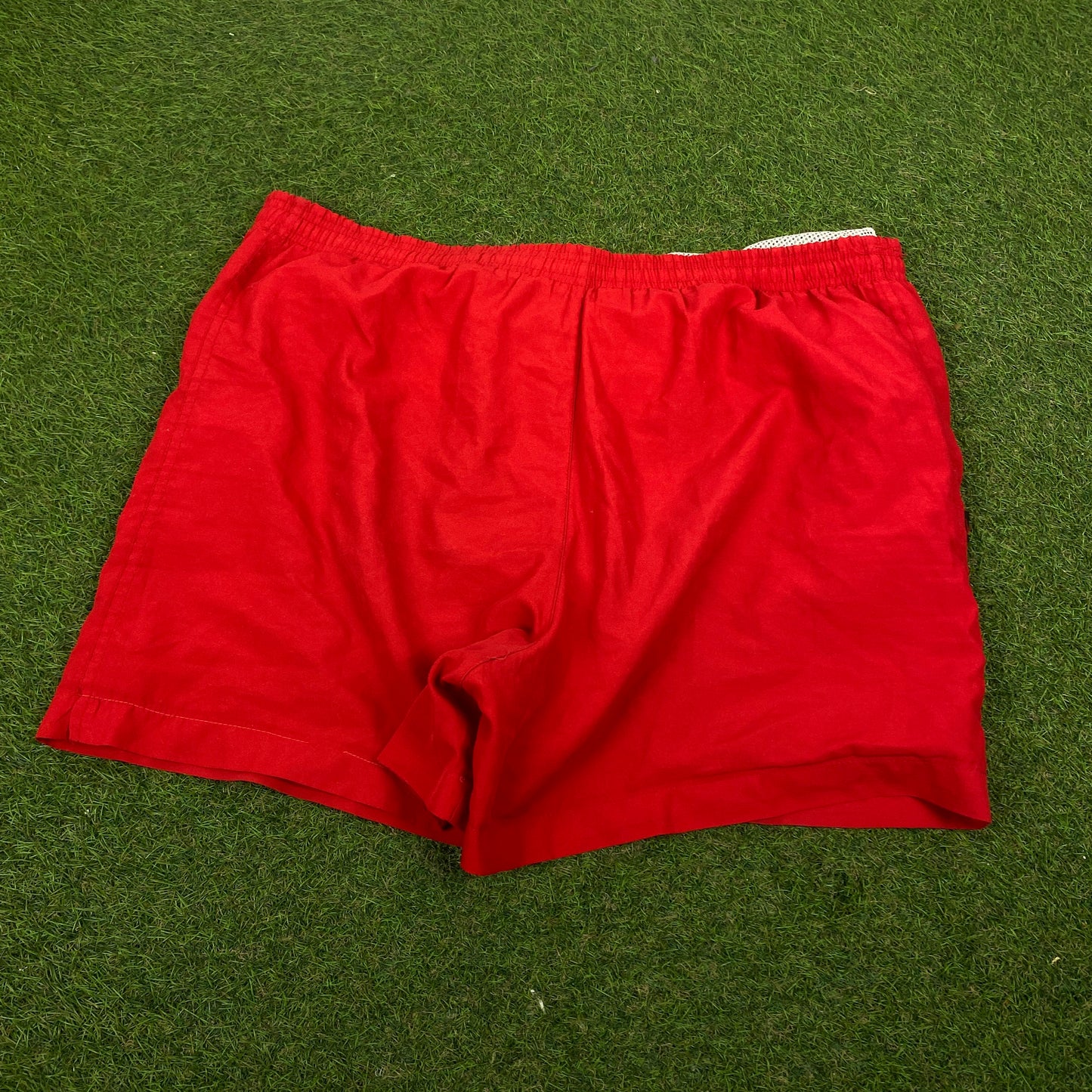 90s Nike Zip Pocket Shorts Red XL