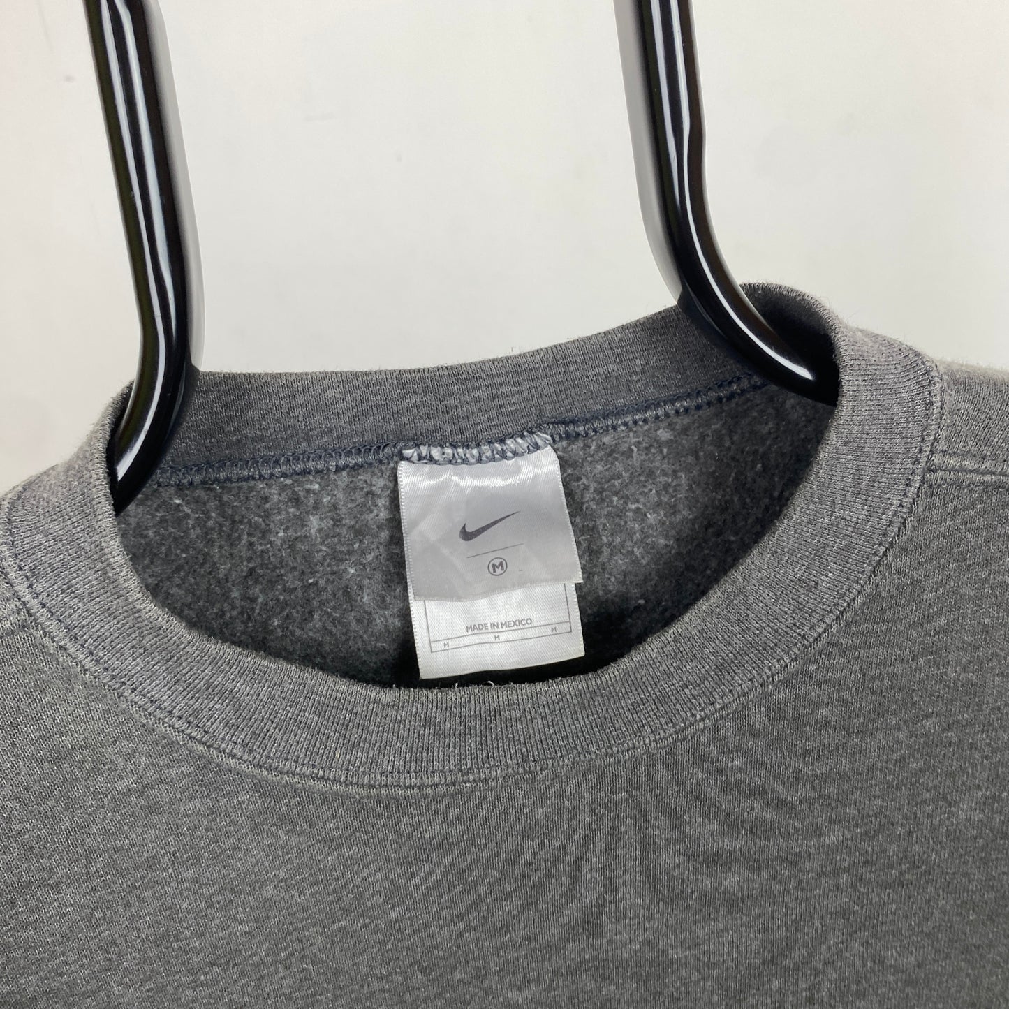 00s Nike Heavyweight Sweatshirt Grey Medium