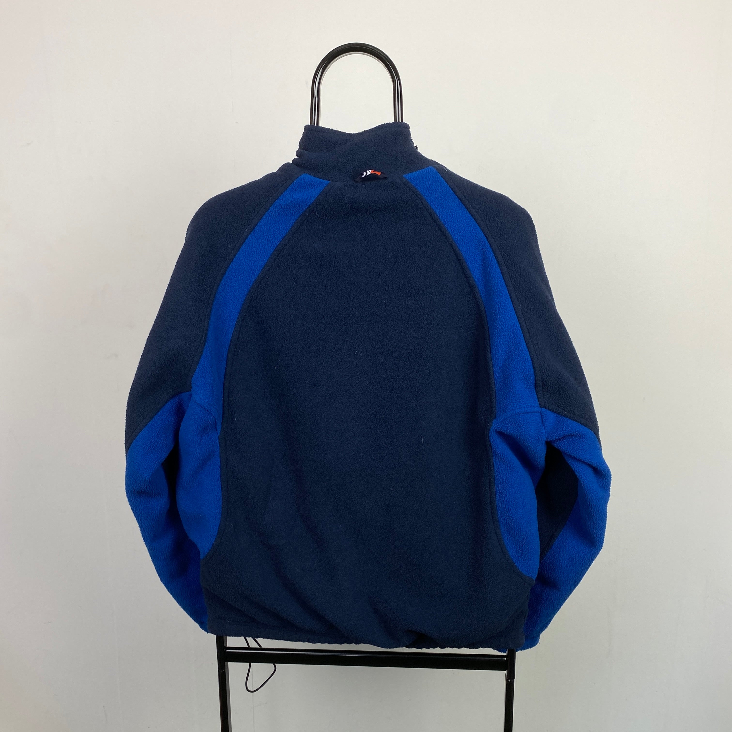 90s Nike Reversible Side Winder Sweatshirt Blue Small