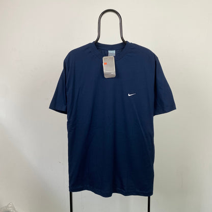 00s Nike T-Shirt Dark Blue Medium
