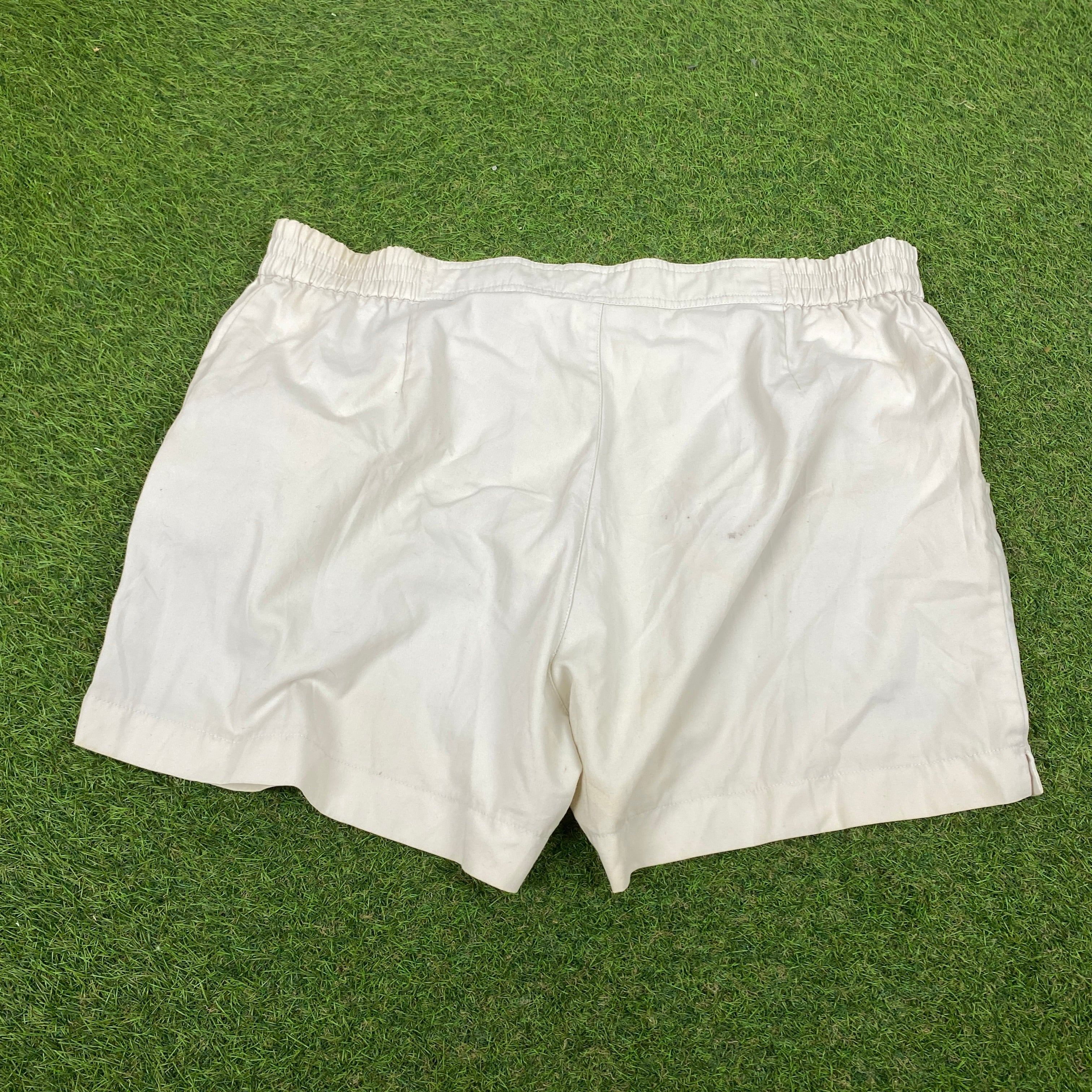90s Adidas Tennis Shorts Brown XL