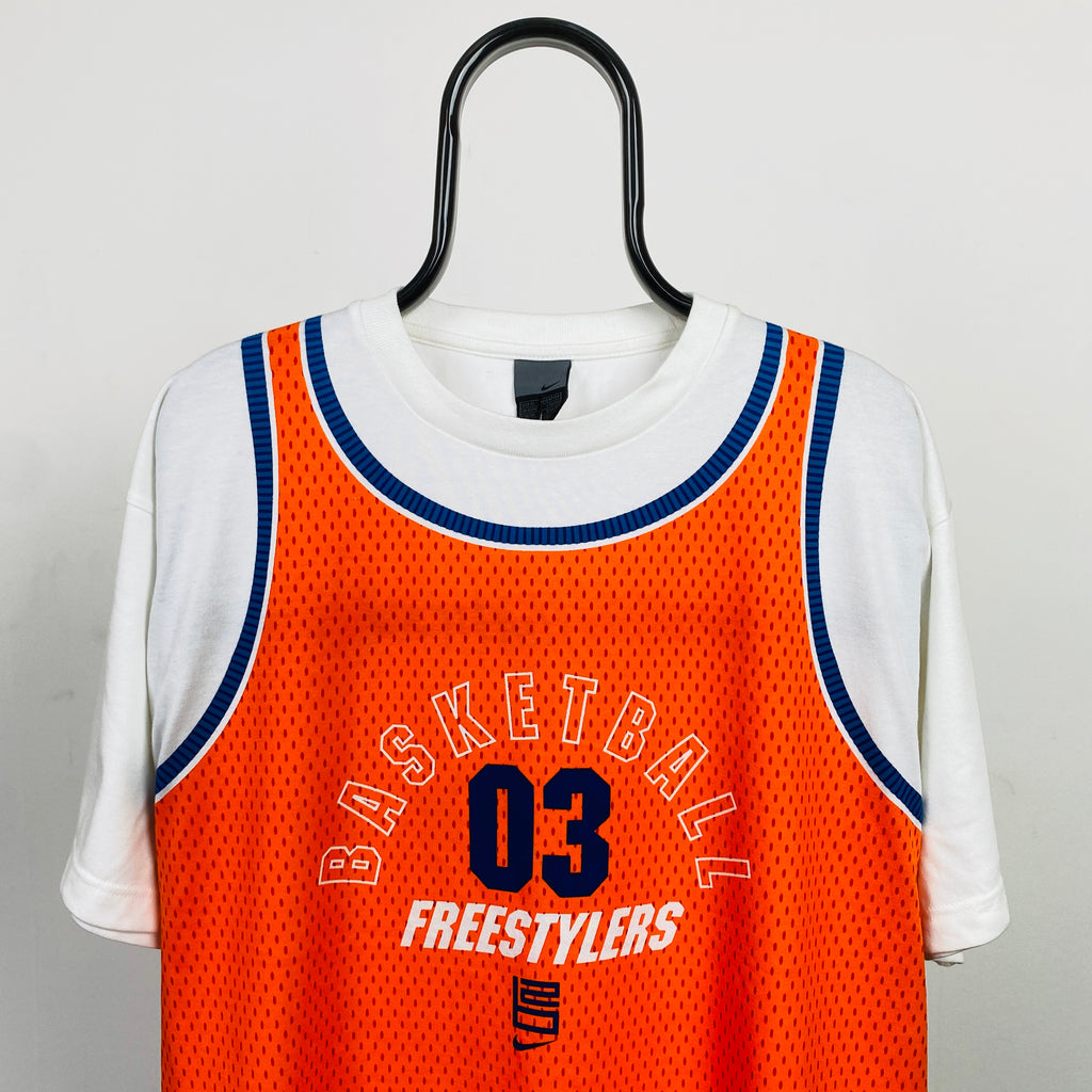90s Nike Basketball T-Shirt White XL