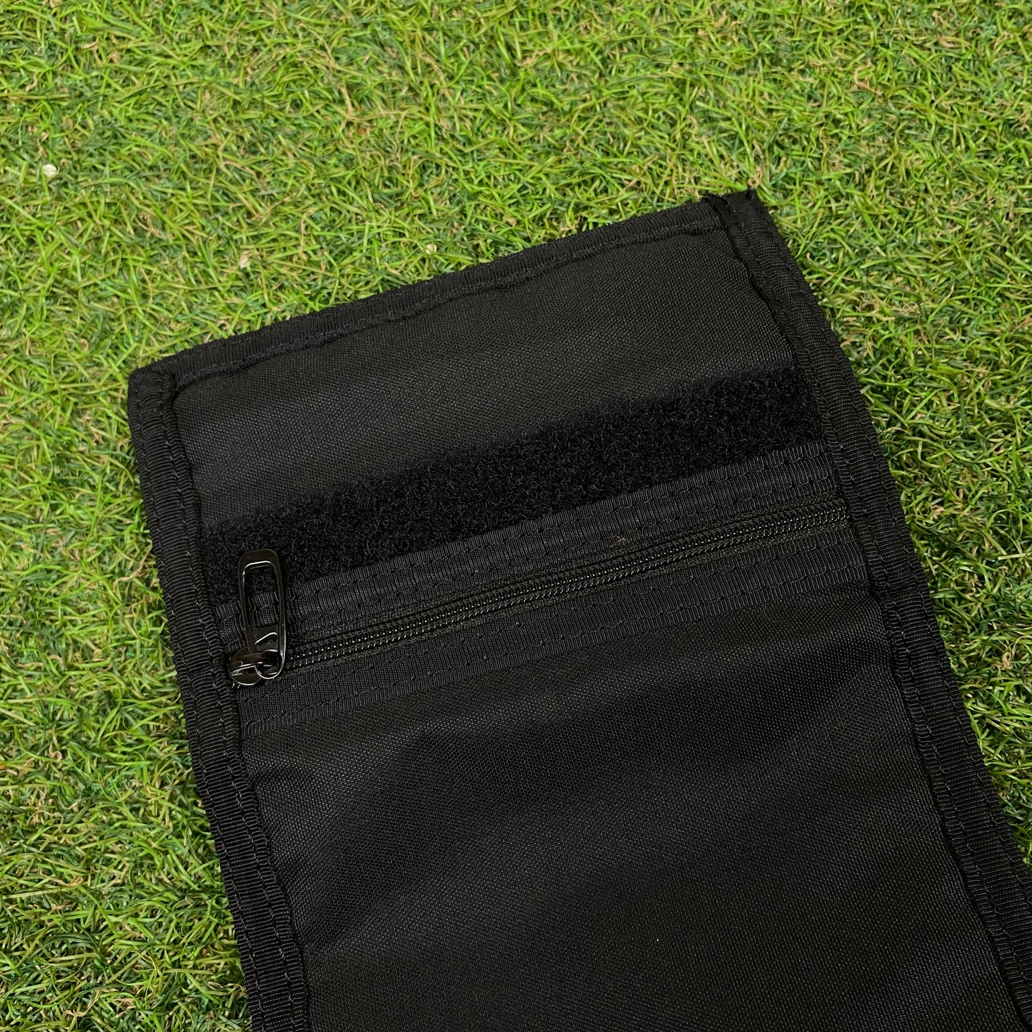 00s Nike Tri-Fold Wallet Card Holder Black