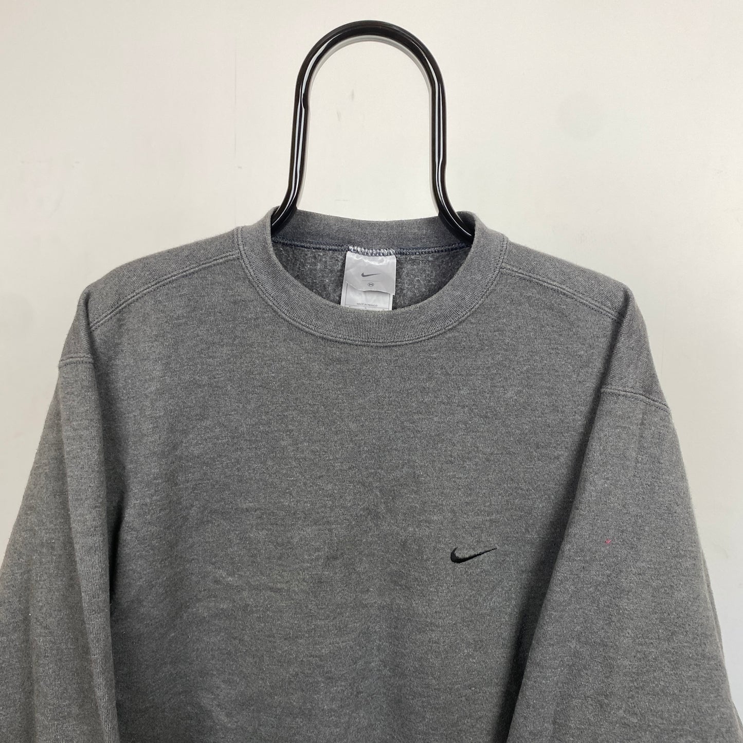 00s Nike Heavyweight Sweatshirt Grey Medium