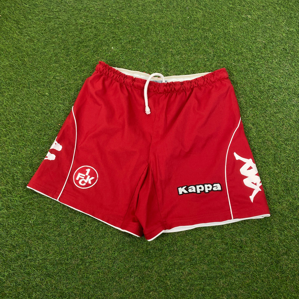 Retro Kappa Kaiserslautern Shorts Red Small
