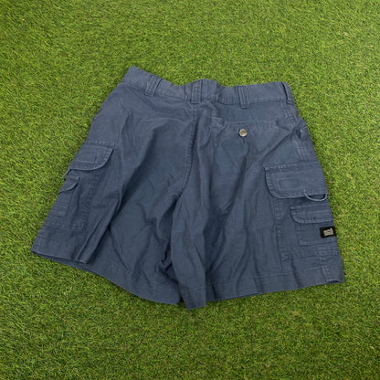 00s Nike ACG Cargo Shorts Blue Small