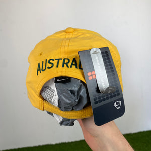 00s Nike Australia Football Hat Yellow
