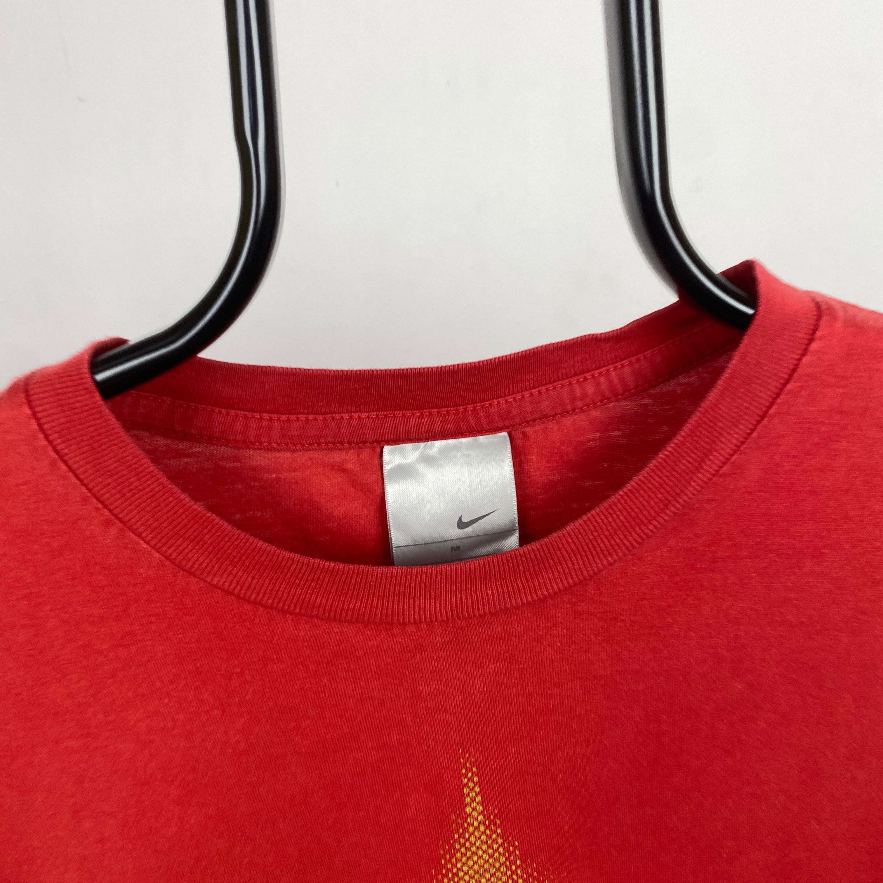 00s Nike Shox T-Shirt Red Medium