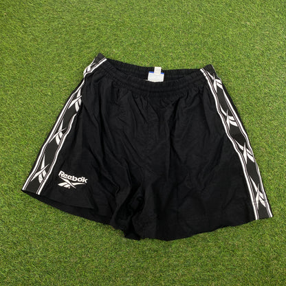 Retro Reebok Shorts Black Small