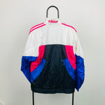 90s Adidas Windbreaker Jacket White Small