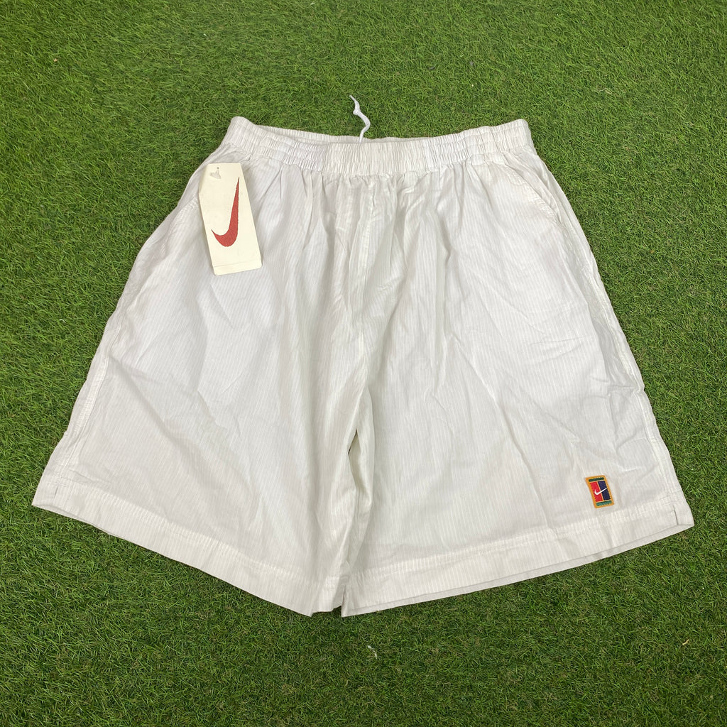 90s Nike Challenge Court Shorts White XL