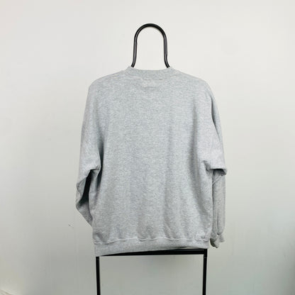 90s Nike Sweatshirt Grey Medium