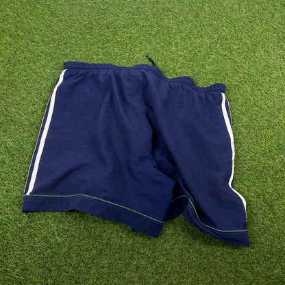 90s Adidas Shorts Blue Large