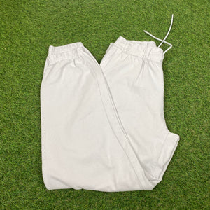 00s Nike Cotton Joggers White XS
